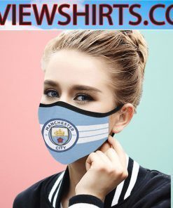 126 Years Manchester City FC 1894 2020 Face Masks