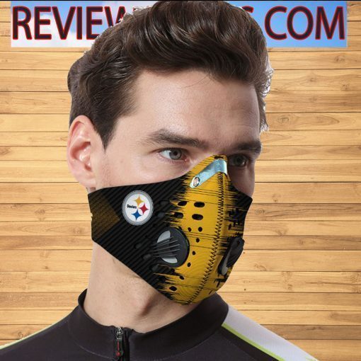 Logo NFL - Pittsburgh Steelers Face Mask Filter PM2.5