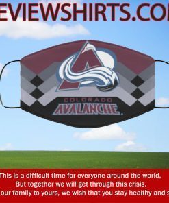 COLORADO AVALANCHE FACE MASKS