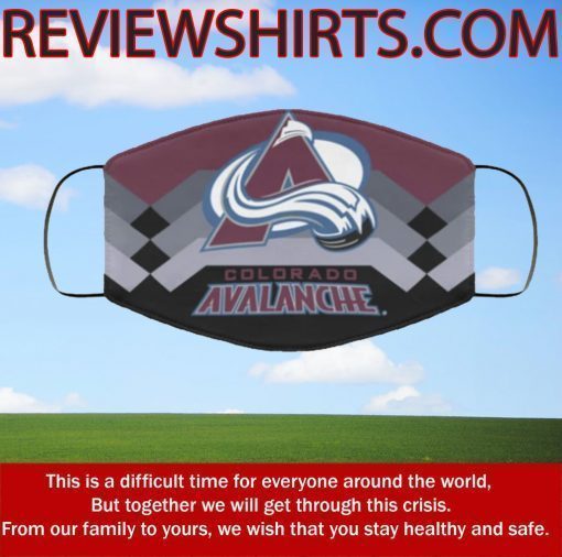 COLORADO AVALANCHE FACE MASKS