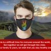 Cloth Face Mask LGBT Peace Sign For Sale