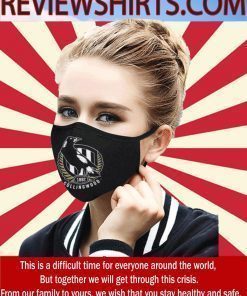 Collingwood Football Club Cloth Face Mask s