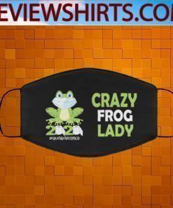 Crazy Frog lady 2020 quarantined Face Mask