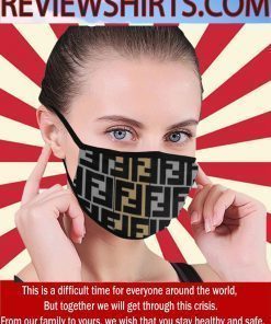 Logo Fendi Face Masks Filter PM2.5