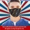 Logo Fendi Face Masks Filter PM2.5