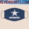 FAN DALLAS COWBOYS FACE MASK