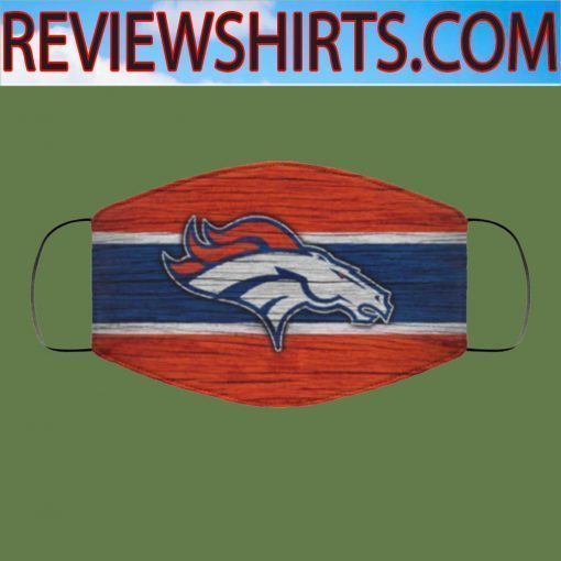 DENVER BRONCOS FACE CLOTH FACE MASKS