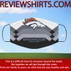 DENVER BRONCOS FACE MASK