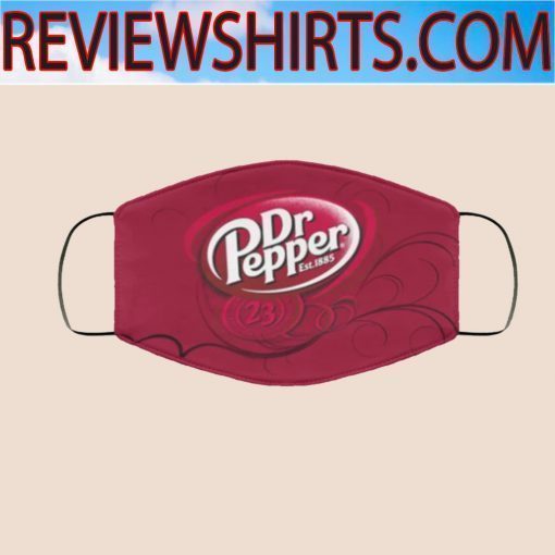 DR PEPPER EST 1885 FACE MASK