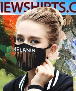 Drippin Melanin Black History Face Masks