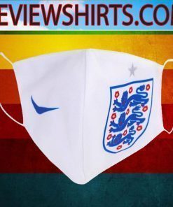 Logo Nike - England National Soccer Team Face Mask