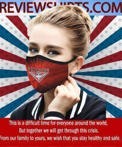 Essendon Football Sports Club Face Mask