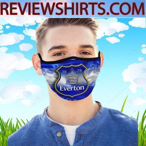 Logo Everton Face Mask