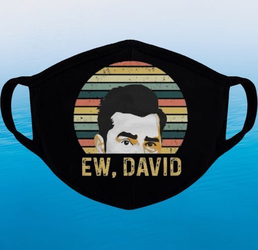 Ew David Face Mask - Black Face Mask - Face Mask - Reusable Face Mask - Cotton Face Mask - Ew David