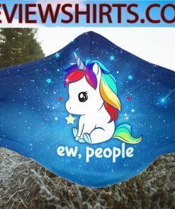 Ew People Unicorn Face Mask