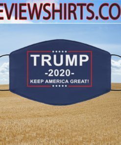 FACE MASKS DONALD TRUMP FOR PRESIDENT 2020 KEEP AMERICA GREAT FLAG