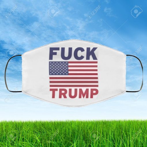 FUCK DONALD TRUMP USA FACE MASK