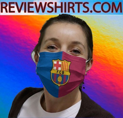 Love FC Barcelona Face Mask