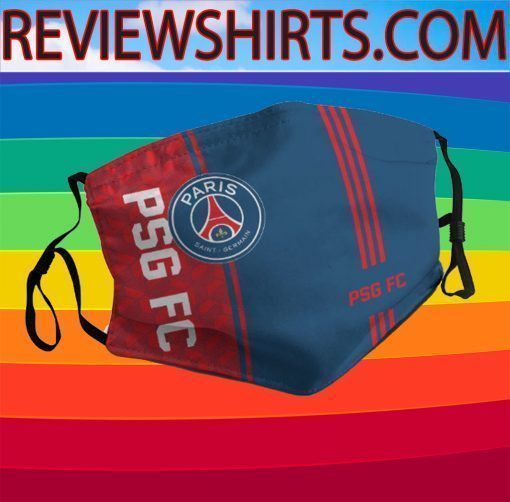 Paris Saint Germain Football Club Cotton Fabric Face Masks