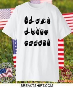 Finger Language BLack Lives Matter T-shirt