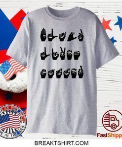 Finger Language BLack Lives Matter T-shirt