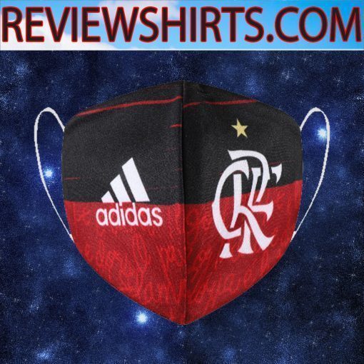 Flamengo Football Club Face Mask - Logo Adidas