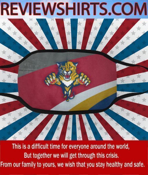 Florida Panthers Flag US Face Masks