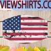 GRUNGE OLD USA FLAG FACE MASKS