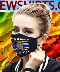 George Floyd Flag US Face Masks