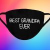 Grandpa Face Mask Father's Day Face Mask Cute Family Reusable Face Mask Washable Face Mask Kawaii Face Mask Breathable Cotton Face Mask