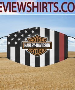 HARLEY DAVIDSON AMERICA FLAG FACE MASKS