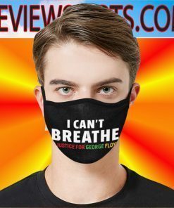I Can T Breathe Mask - justice for george floyd Face MasksI Can T Breathe Mask - justice for george floyd Face Masks