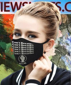 I Can't Breathe Black Lives Matter Face Mask Cloth Face Masks