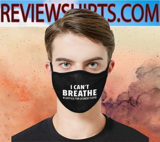 I Can't Breathe Mask 2020 Cloth Face Masks