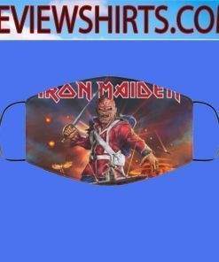 BEST Iron Maiden Cloth Face Mask