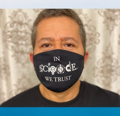 In Science We Trust Cloth Reusable Face Mask