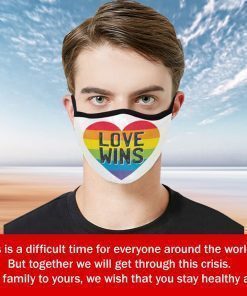 LGBT Love Cloth Face Mask US 2020