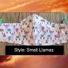LLama Not a Sheep Not a Goat Yep they are LLamas! Washable Face Mask Made and shipped from USA SAME DAY shipping