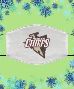 MERCER CHIEFS LOGO FACE MASK