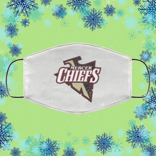 MERCER CHIEFS LOGO FACE MASK