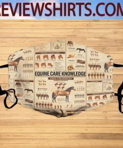 LOGO EQUINE HORSE KNOWLEDGE FACE MASK