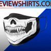 SKULL BLACK FACE MASK