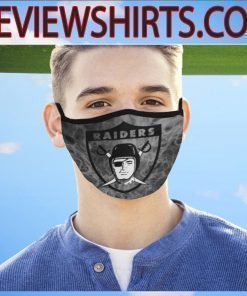 Las Vegas Raiders Face Mask filter 2.5PM