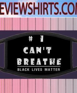 #ICan'tBreathe - Black Lives Matter Face Masks
