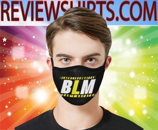 Logo BLM Masks - I Can't Breathe Face Masks