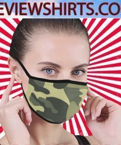 Logo Camo Cloth Face Masks