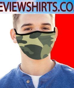 Logo Camo Cloth Face Masks