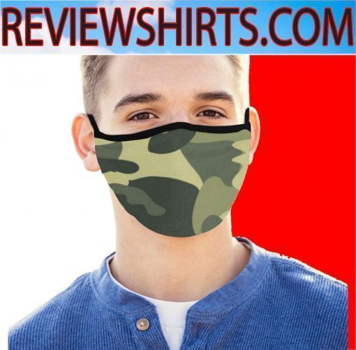 Logo Camo Cloth Face Masks