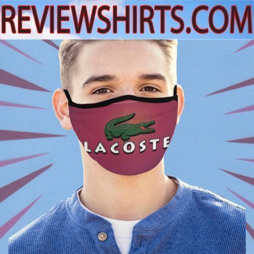 Logo Lacoste Face Masks Filter PM2.5