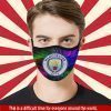 Logo Manchester City FC Face Masks